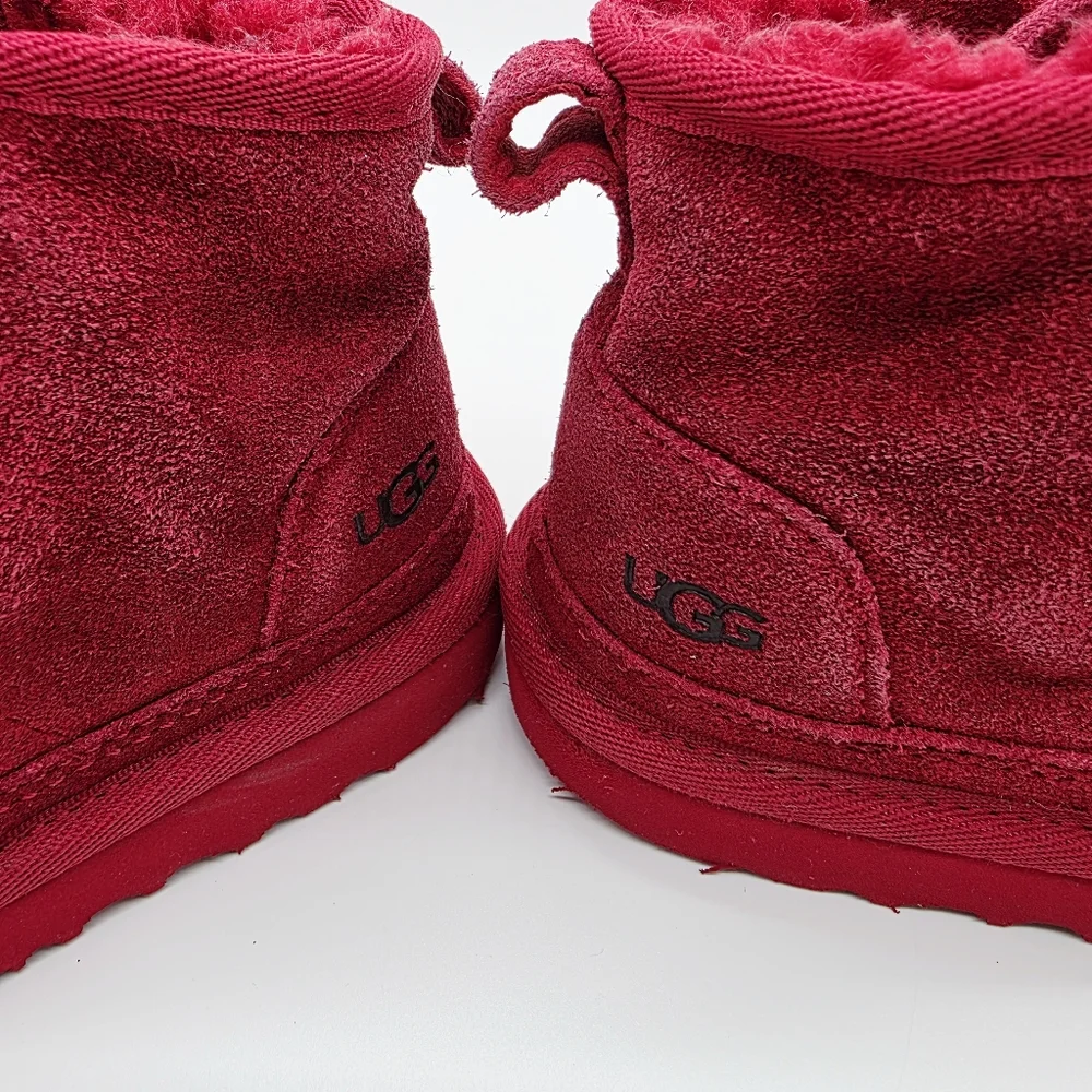 UGG Kids Neumel II Suede Water-Resistant Booties Toddler Size 12